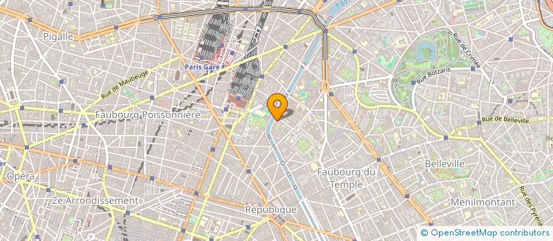 localisation de l'entreprise SYND COPRO DU 122 QUAI DE JEMMAPES  PARIS