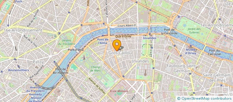 localisation de l'entreprise SYND COPRO DU 13 PAS LANDRIEU  PARIS