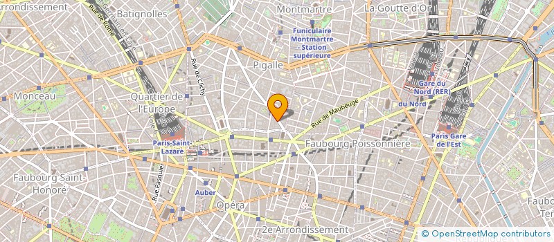 localisation de l'entreprise SYND COPRO DU 13 R NOTRE DAME LORETTE  PARIS
