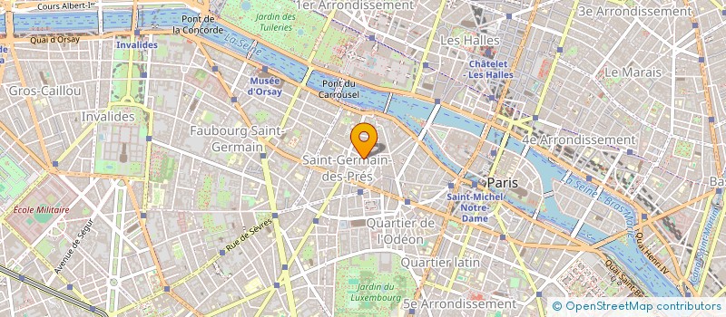 localisation de l'entreprise SYND COPRO DU 13 RUE JACOB  PARIS