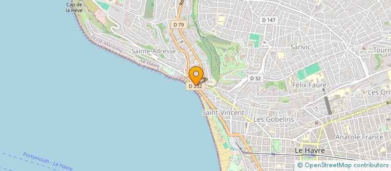 localisation de l'entreprise SYND COPRO DU 132 BD ALBERT 1ER à LE HAVRE