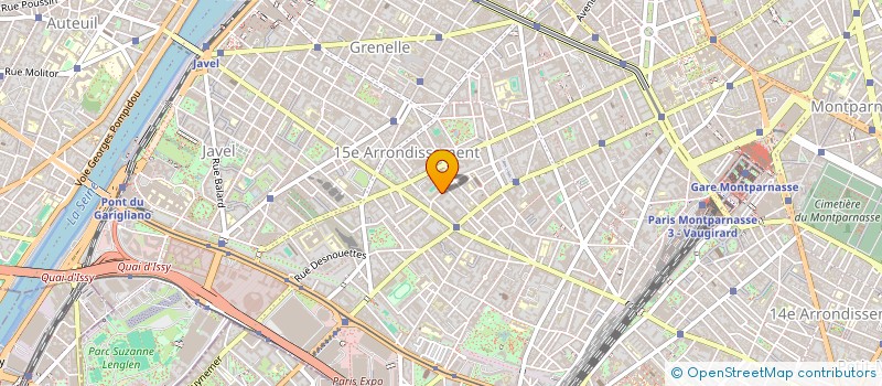 localisation de l'entreprise SYND COPRO DU 143 RUE BLOMET  PARIS