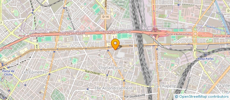 localisation de l'entreprise SYND COPRO DU 145 RUE DU MONT CENIS  PARIS