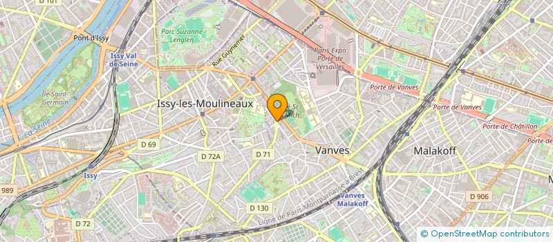 localisation de l'entreprise SYND COPRO DU 15 AV.GEN DE GAULLE  VANVES