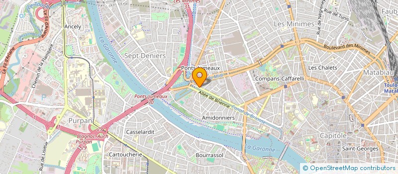 localisation de l'entreprise SYND COPRO DU 150 A 154 ALL DE BARCELONE à TOULOUSE