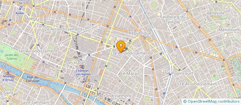 localisation de l'entreprise SYND COPRO DU 16 R DES VERTUS  PARIS