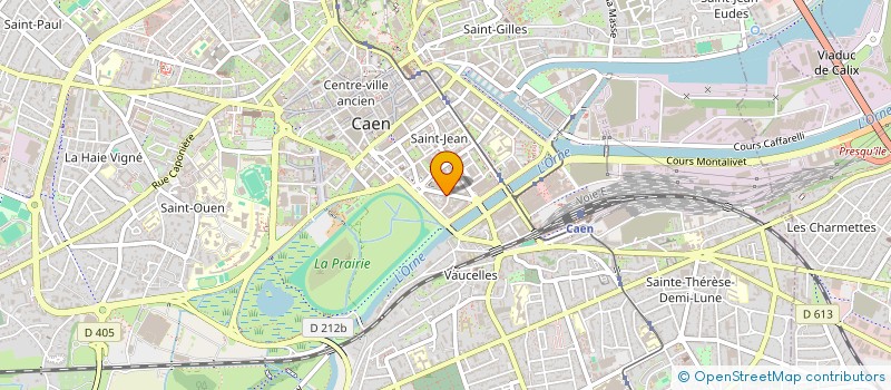 localisation de l'entreprise SYND COPRO DU 16 R DU ONZE NOVEMBRE à CAEN