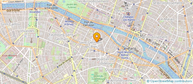 localisation de l'entreprise SYND COPRO DU 16 RUE JACOB PARIS 6  PARIS