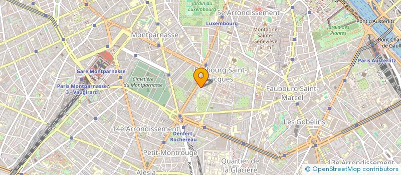 localisation de l'entreprise SYND COPRO DU 16 RUE RUE CASSINI  PARIS