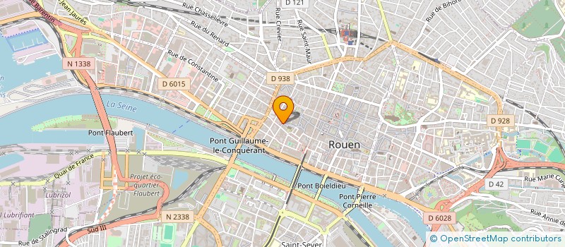 localisation de l'entreprise SYND COPRO DU 17 RUE DU VIEUX PALAIS à ROUEN