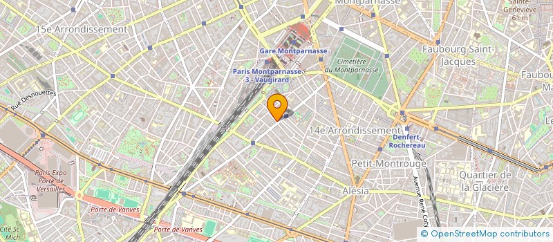 localisation de l'entreprise SYND COPRO DU 17 RUEFRANCIS DE PRESSENCE  PARIS