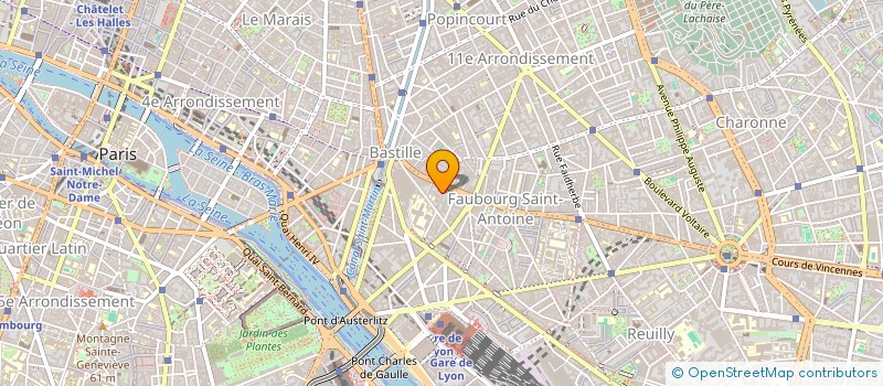 localisation de l'entreprise SYND COPRO DU 18 PAS DU CHANTIER 75112  PARIS