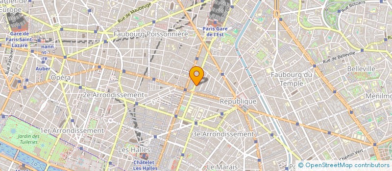 localisation de l'entreprise SYND COPRO DU 18 R DU FBG ST MARTIN  PARIS