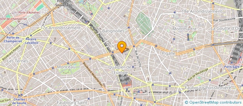 localisation de l'entreprise SYND COPRO DU 18 RUE CLAPEYRON  PARIS