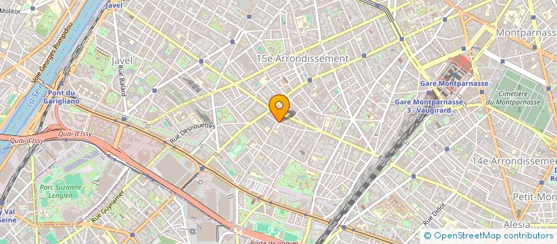 localisation de l'entreprise SYND COPRO DU 19 R OLIVIER DE SERRES  PARIS