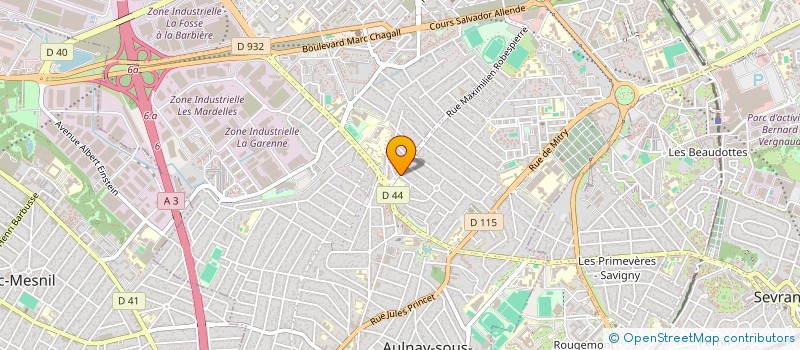 localisation de l'entreprise SYND COPRO DU 2-4 RUE FRANCISCO FERRER à AULNAY-SOUS-BOIS