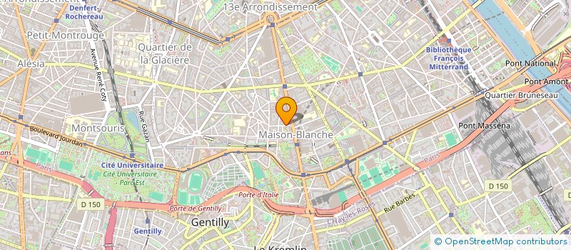 localisation de l'entreprise SYND COPRO DU 2 R BOURGON  PARIS