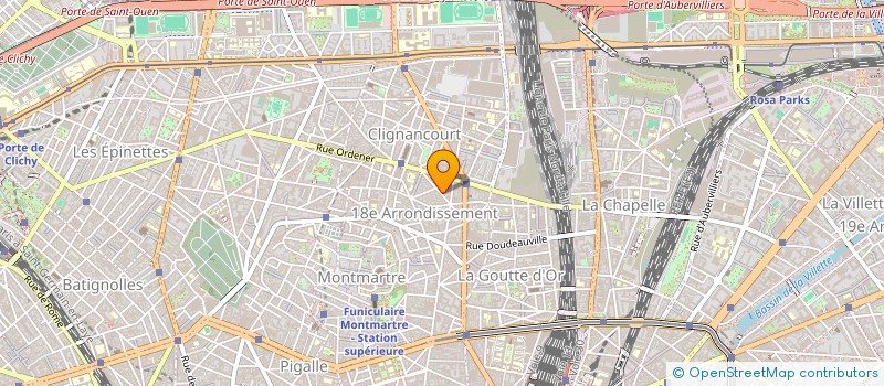 localisation de l'entreprise SYND COPRO DU 20 RUE SIMART  PARIS