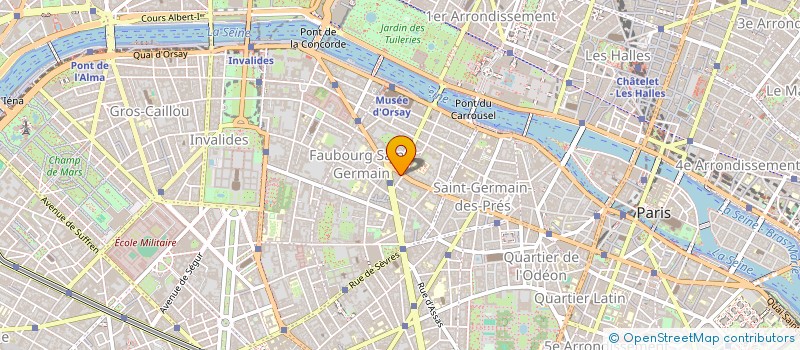 localisation de l'entreprise SYND COPRO DU 201 BD ST GERMAIN  PARIS