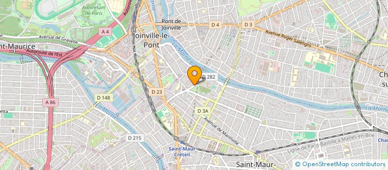 localisation de l'entreprise SYND COPRO DU 21-23 RUE DE L'ABBAYE à SAINT-MAUR-DES-FOSSES