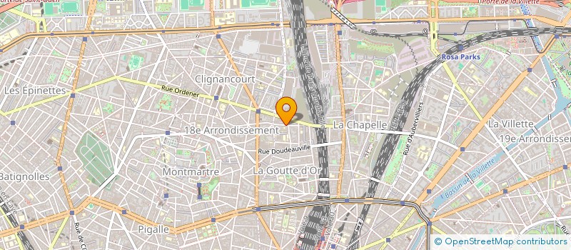 localisation de l'entreprise SYND COPRO DU 22 R MARCADET  PARIS