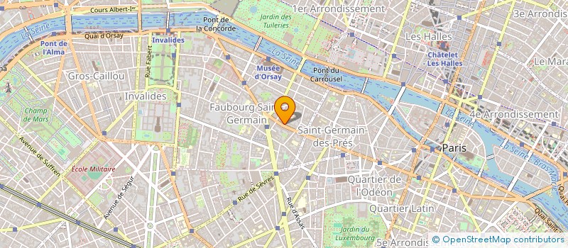 localisation de l'entreprise SYND COPRO DU 220 BD ST GERMAIN  PARIS