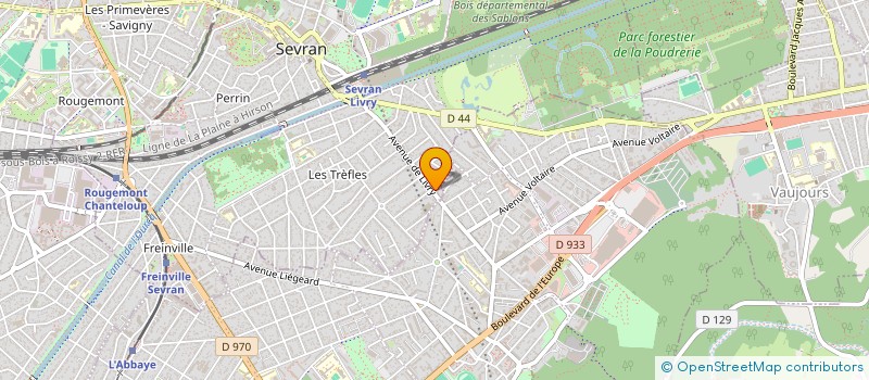 localisation de l'entreprise SYND COPRO DU 23 AV DU MARECHAL JOFFRE à SEVRAN