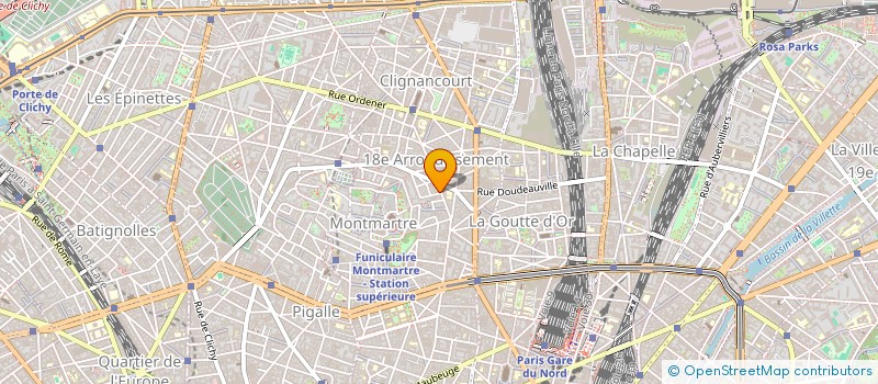 localisation de l'entreprise SYND COPRO DU 23 R RAMEY  PARIS