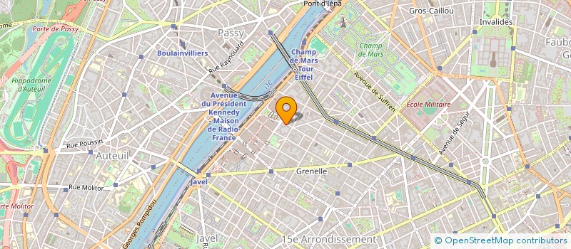 localisation de l'entreprise SYND COPRO DU 24 AU 26 RUE ROUELLE 75015  PARIS