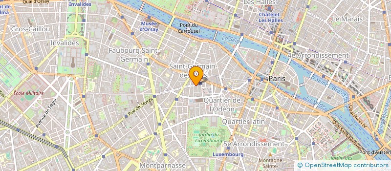 localisation de l'entreprise SYND COPRO DU 25 RUE DU FOUR 75006 PARIS  PARIS