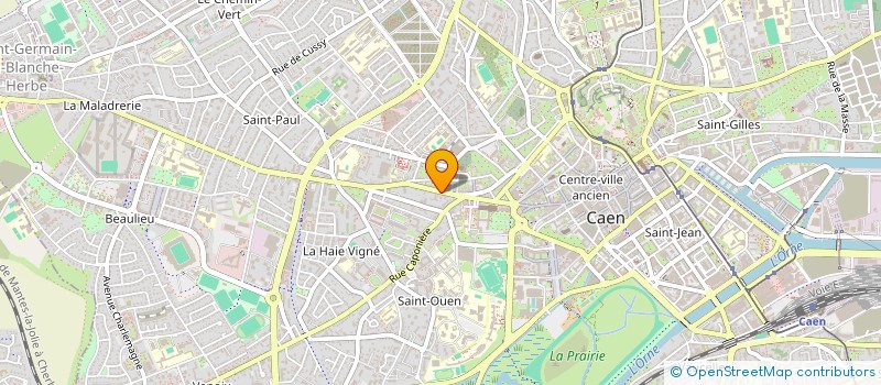 localisation de l'entreprise SYND COPRO DU 27 R DE BAYEUX à CAEN