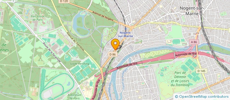 localisation de l'entreprise SYND COPRO DU 28 AV DE JOINVILLE  NOGENT-SUR-MARNE