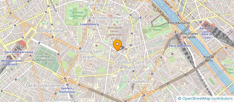 localisation de l'entreprise SYND COPRO DU 29 AV CLAUDE BERNARD  PARIS