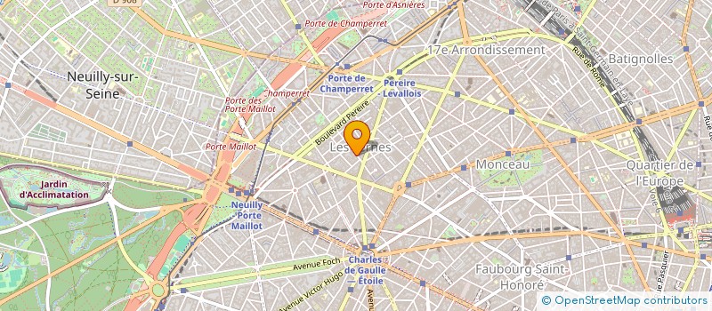 localisation de l'entreprise SYND COPRO DU 29 R BAYEN  PARIS