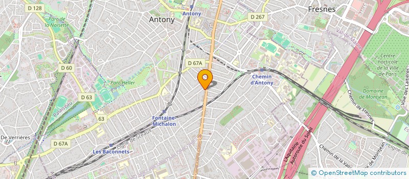 localisation de l'entreprise SYND COPRO DU 3 AV DE LA MARNE à ANTONY