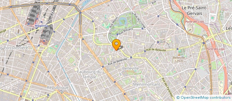 localisation de l'entreprise SYND COPRO DU 3 PAS GAUTHIER  PARIS