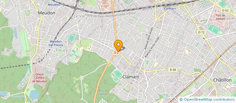 localisation de l'entreprise SYND COPRO DU 3 PLACE MARQUIS à CLAMART