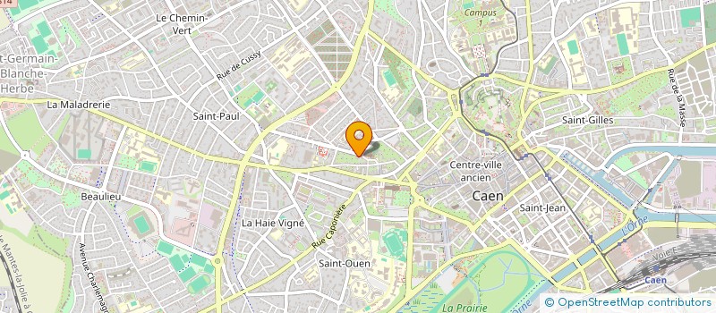 localisation de l'entreprise SYND COPRO DU 3 R D HASTINGS à CAEN