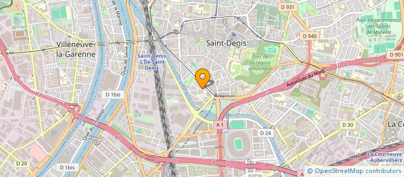 localisation de l'entreprise SYND COPRO DU 3 RUE DU 4 SEPTEMBRE  SAINT DENIS