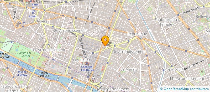 localisation de l'entreprise SYND COPRO DU 3 RUE GRENETA  PARIS