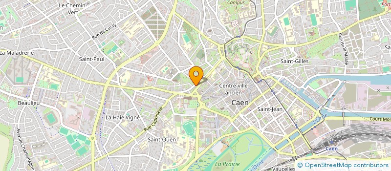 localisation de l'entreprise SYND COPRO DU 31 R ST MARTIN à CAEN