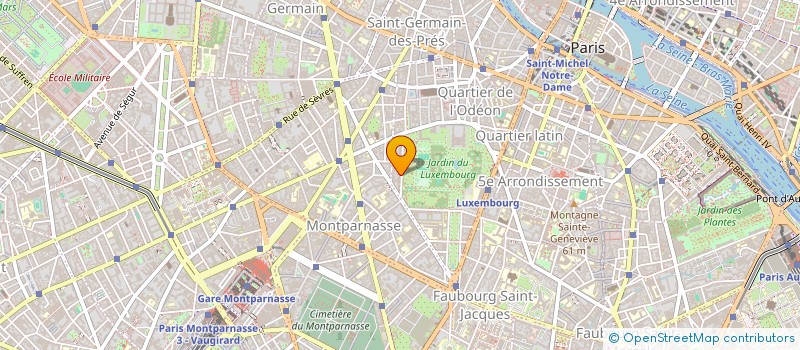 localisation de l'entreprise SYND COPRO DU 32 RUE GUYNEMER  PARIS