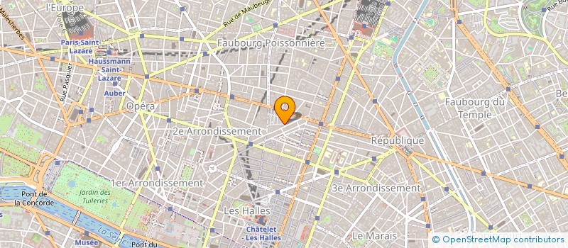 localisation de l'entreprise SYND COPRO DU 34 RUE DE BEAUREGARD  PARIS