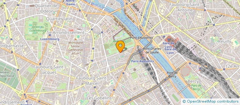 localisation de l'entreprise SYND COPRO DU 35 39 RUE BUFFON PARIS 5  PARIS