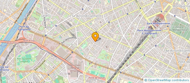 localisation de l'entreprise SYND COPRO DU 35 BIS R OLIVIER DE SERRES  PARIS