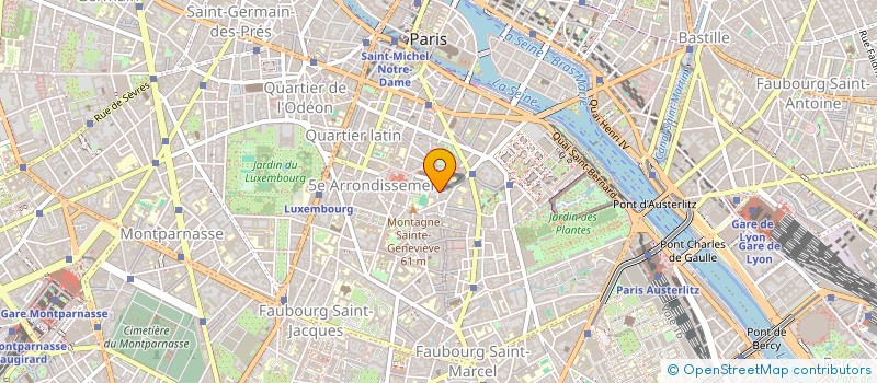 localisation de l'entreprise SYND COPRO DU 35 RUE DESCARTES  PARIS