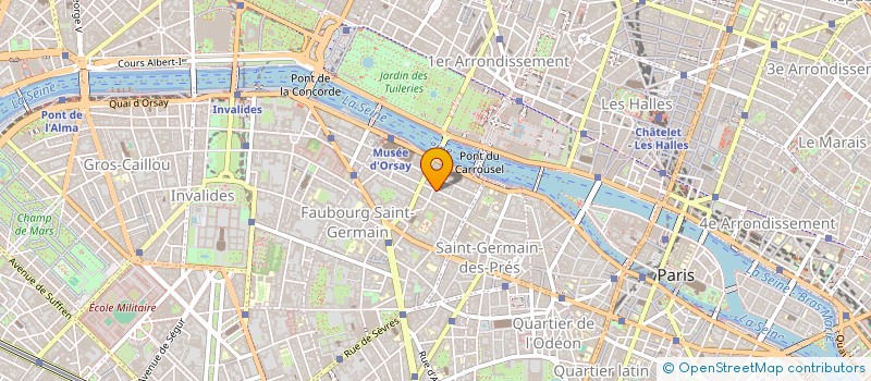 localisation de l'entreprise SYND COPRO DU 36 RUE DE VERNEUIL  PARIS