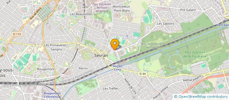 localisation de l'entreprise SYND COPRO DU 37 AVENUE BERLIOZ à SEVRAN
