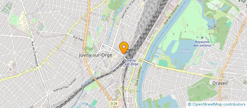 localisation de l'entreprise SYND COPRO DU 37 BIS R DES GAULOIS à JUVISY-SUR-ORGE