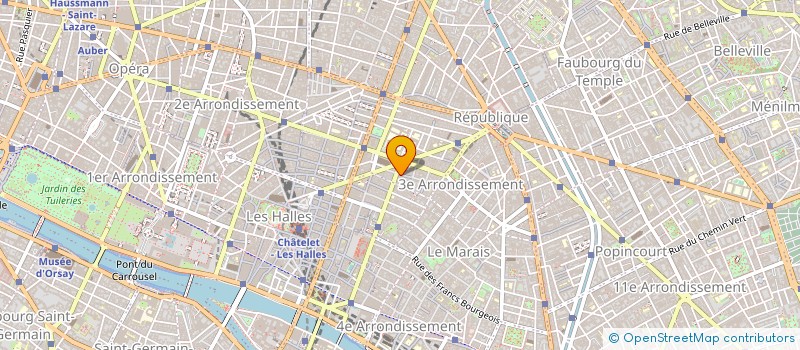 localisation de l'entreprise SYND COPRO DU 37 RUE AU MAIRE PARIS 3  PARIS